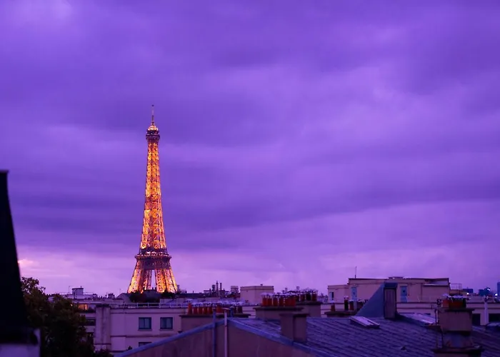 Eiffel Tower View + Terrace Saint Germain Des Pres Апартаменты